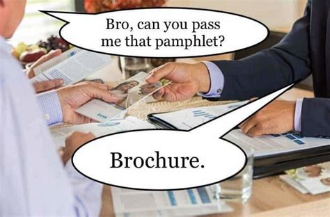 Funny Brochure Memes