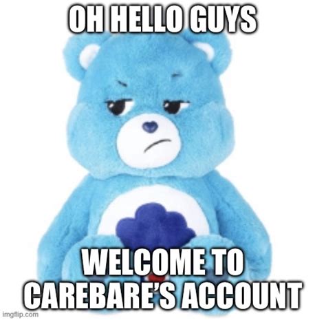 Pin by Deriam on funshine x grumpy Grumpy care bear, Bear meme, Care
