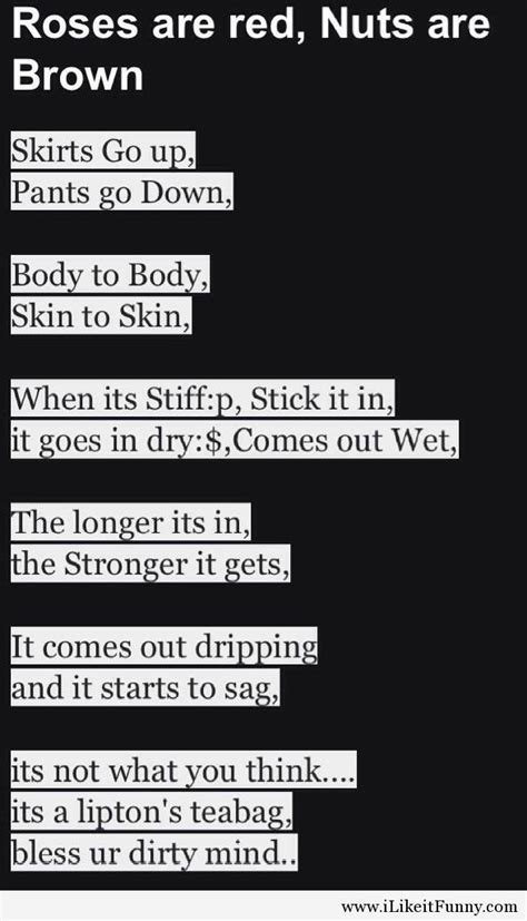 50 Unique Funny Poems Dirty