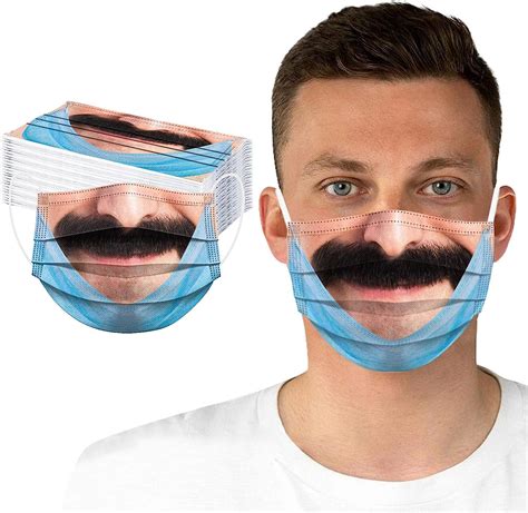 funny disposable face masks