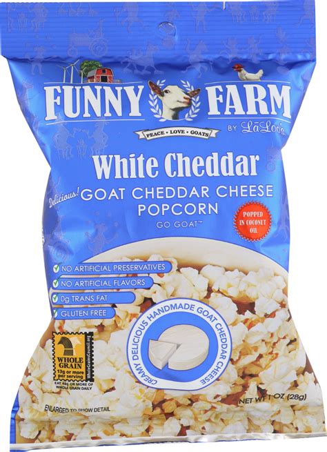 funny farm goat cheese popcorn