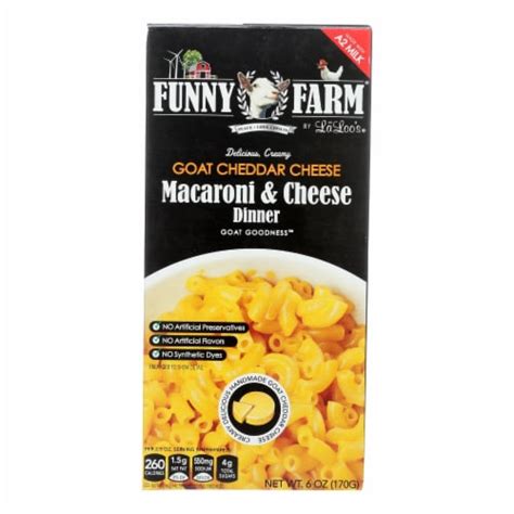 funny farm mac and cheese goat