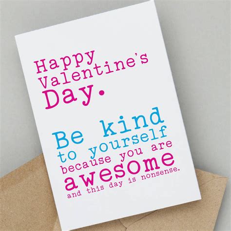 funny friendship valentine card sayings