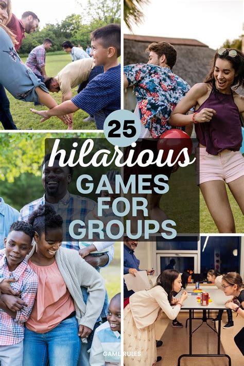 Funny Games For Groups Friends