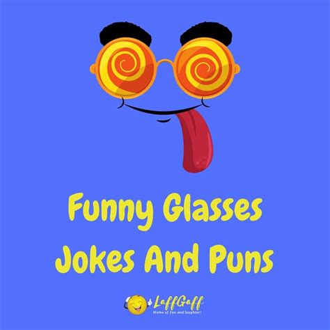 Funny Glasses Joke