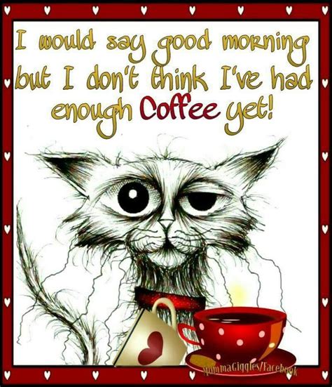 funny good morning coffee