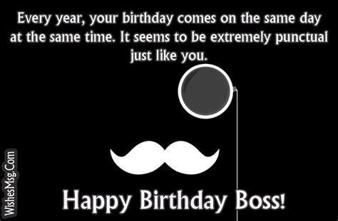 funny happy birthday message to your boss