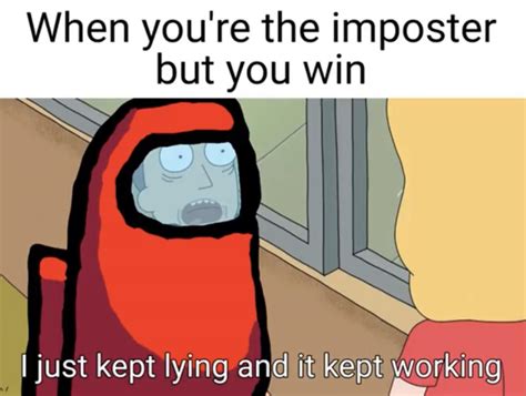 funny imposter among us memes