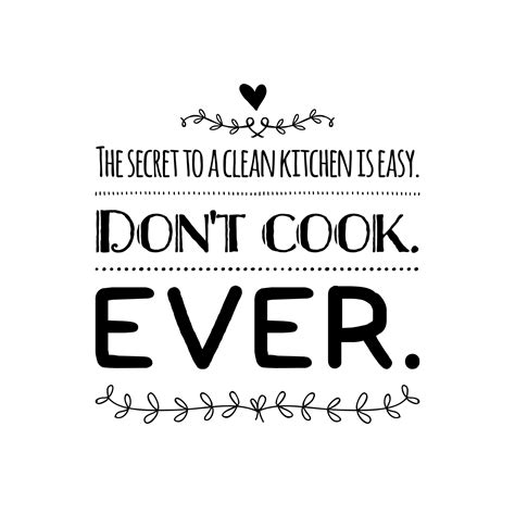 funny kitchen cleaning quotes