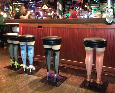 Funny Leg Bar Stools