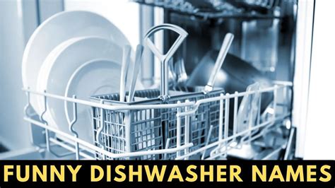 funny name for dishwasher