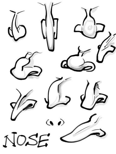 Funny Nose Drawing