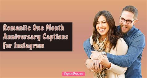 funny one month anniversary captions for instagram