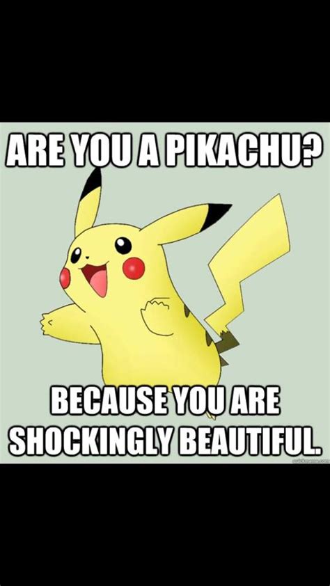 funny pikachu sayings