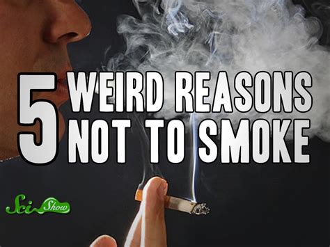 funny reasons not to smoke