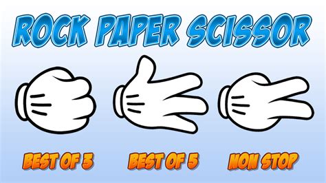 Funny Rock Paper Scissors Game