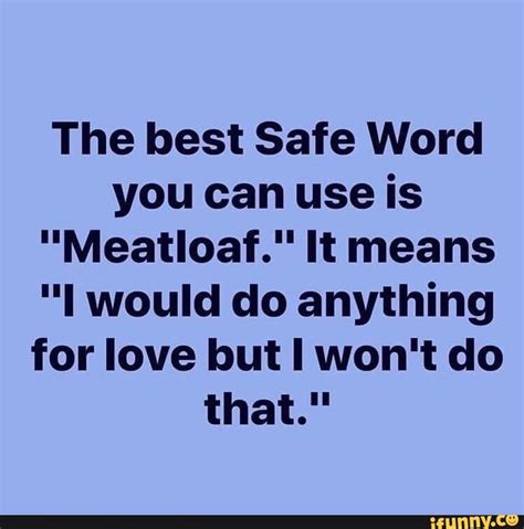 funny safe words from movies reddit