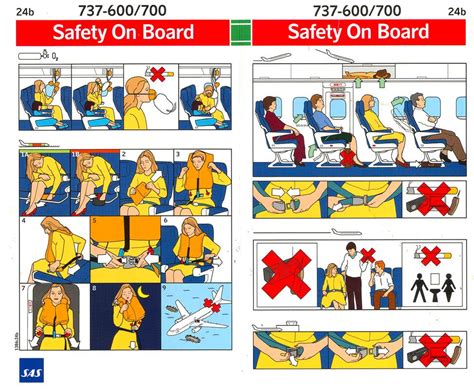 Funny Safety Instructions Plane