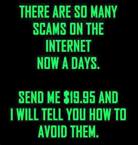 funny sayings to scammers