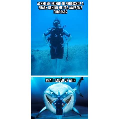 Funny Scuba Diver