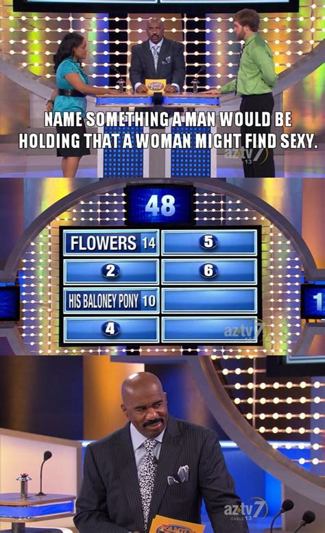 funny steve harvey family feud questions