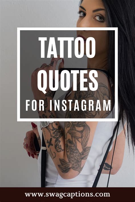 funny tattoo captions for instagram