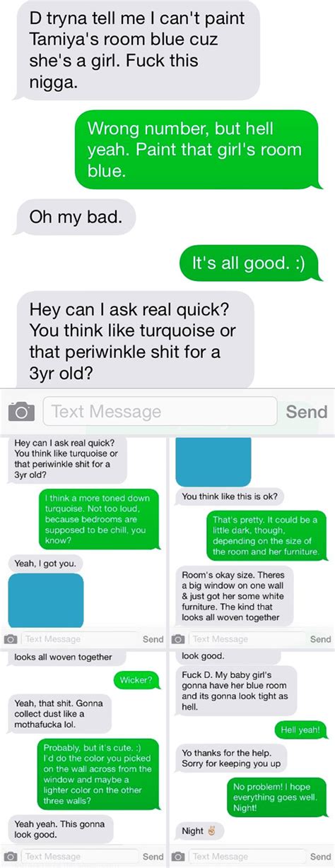funny text messages wrong number