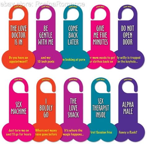 funny things to put on your bedroom door