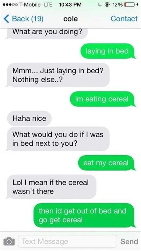 funny things to say in a text to a guy