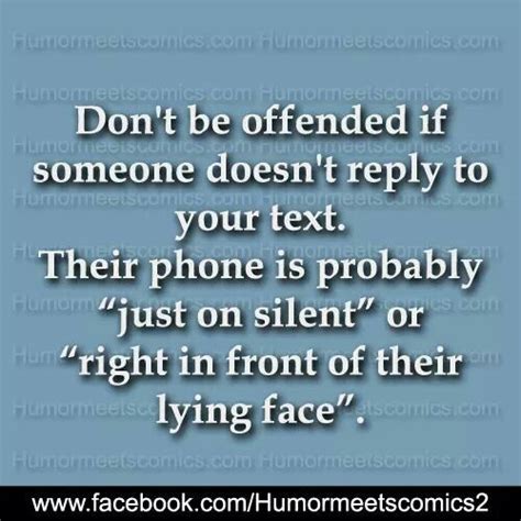 funny things to send when someone doesn't reply