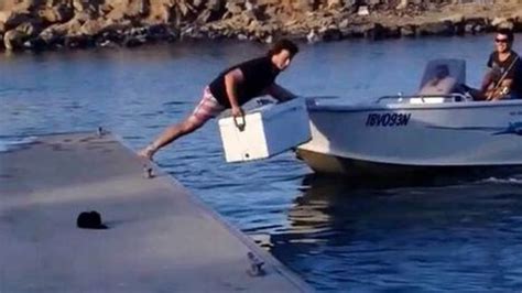 funny videos of boats crashing