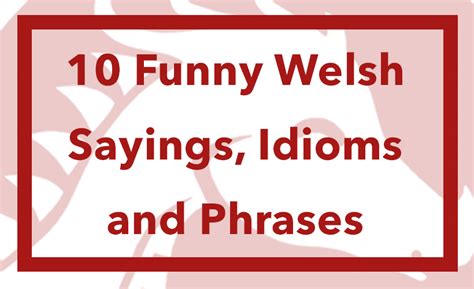 funny welsh words in english