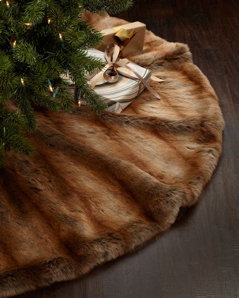 The Perfect Addition To Your Christmas Decor: The Fur Tree Skirt