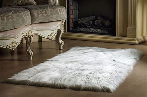fur rug luxury