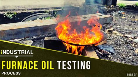 Furnace Oil Testing Method