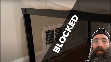 Furniture Blocking Vent