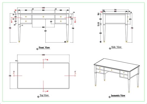 Furniture Drawing Sample