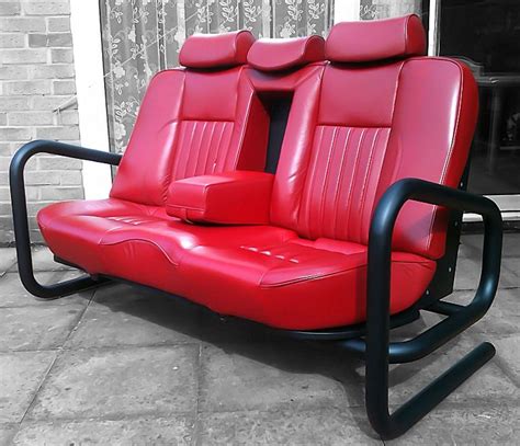 furniture made out of car seats
