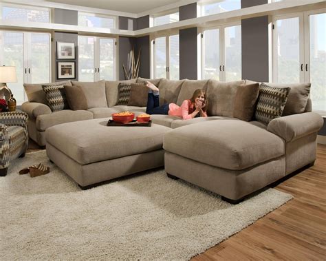 furniture sofa sectionals with ottoman