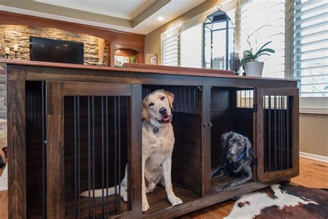 furniture with dog kennel