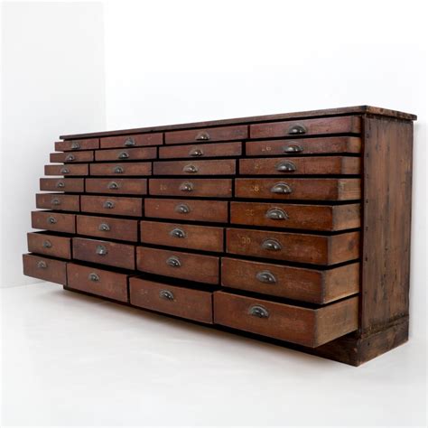 furniture with many small drawers