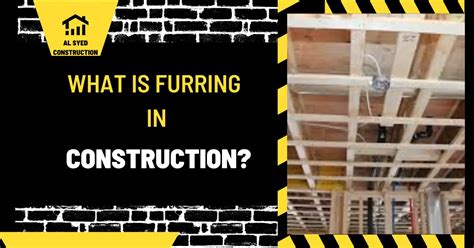 Furring In Construction Meaning
