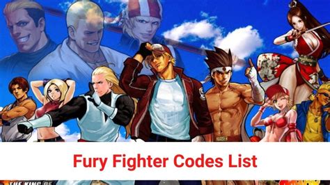 fury fighter code december