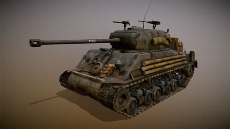 fury tank 3d model