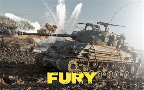 fury tank from the movie
