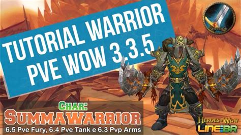 fury warrior 3.3 5 pve guide
