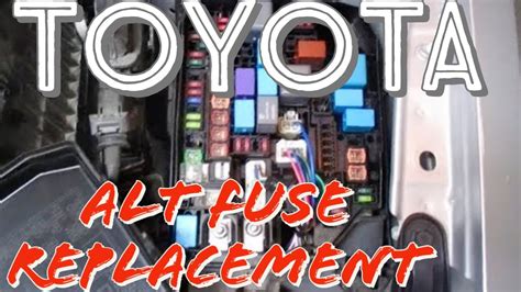 Fuse Block Toyota Removal