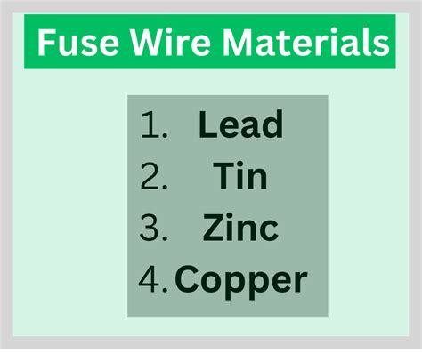 Fuse Electrical Metals