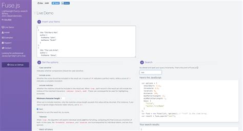 Fuse Js Github