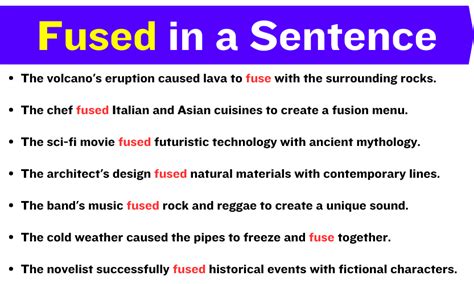 Fuse Meaning With Sentence